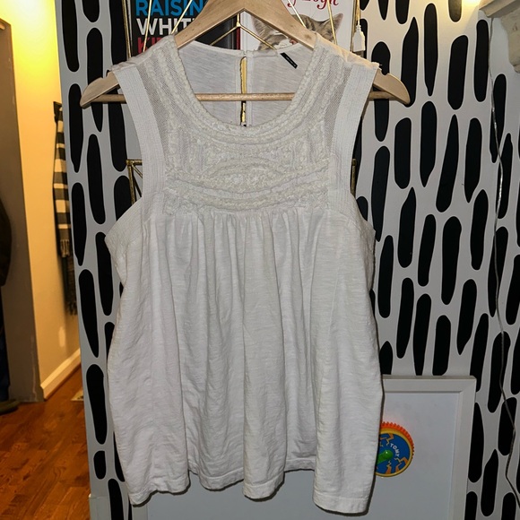 Anthropologie - Akemi + Kin Otranto Tank in White - Picture 7 of 10